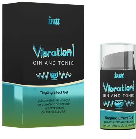 INTT - POTENTE GEL LIQUIDO VIBRATORE STIMOLANTE INTIMO GIN and TONICO 15ML