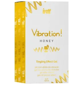 INTT - KRAFTVOLLES INTIMATISTIMULANS HONIG-FLÜSSIGE VIBRATORGEL 15 ML