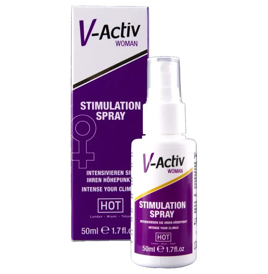 HOT - V-ACTIV SPRAY STIMULANT POUR FEMME 50 ML HOT - V-ACTIV SPRAY STIMULANT POUR FEMME 50 ML