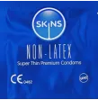 SKINS - LOT DE 4 PRÉSERVATIFS SANS LATEX SKINS - LOT DE 4 PRÉSERVATIFS SANS LATEX
