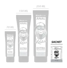 BLACK HOLE - GEL À BASE DEAU EXTRA DILATATION 6 ML DOSE UNIQUE
