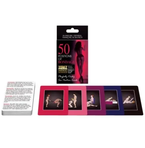 KHEPER GAMES - 50 POSIZIONI DI CARTE BONDAGE