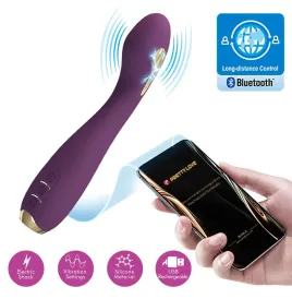 PRETTY LOVE - HECTOR VIBRATORE ELETTROSHOCK BY APP CONTROL VIOLA