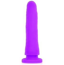 DELTA CLUB - TOYS ARNES DILDO LILA SILICONA MEDICA 23 CM -O- 4.5 CM