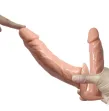 BAILE - ULTRA PASSIONATE DOUBLE DILDOS WITH HARNESS BAILE - ULTRA PASSIONATE DOUBLE DILDOS WITH HARNESS
