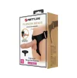 PRETTY LOVE - HARNESS-HOSE UNIVERSAL-HARNESS MIT DILDO JERRY 21.8 CM NATUR PRETTY LOVE - HARNESS-HOSE UNIVERSAL-HARNESS MIT DILDO JERRY 21.8 CM NATUR