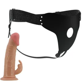 PRETTY LOVE - MAVIS HARNESS UNIVERSAL SLIP MIT DILDO 19 CM NATUR