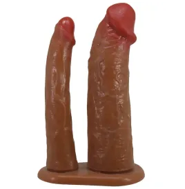 PRETTY LOVE - KEAVEN HARNESS BRIEFS UNIVERSAL and COMFORTABLE DOUBLE DILDO