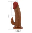 PRETTY LOVE - MARION HARNESS SLIP UNIVERSALE CON DILDO VIBRANTE 19 CM MARRONE PRETTY LOVE - MARION HARNESS SLIP UNIVERSALE CON DILDO VIBRANTE 19 CM MARRONE