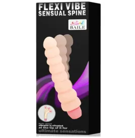 BAILE - FLEXI VIBE SENSUAL SPINE FLEXIBLE VIBRATOR 19 CM