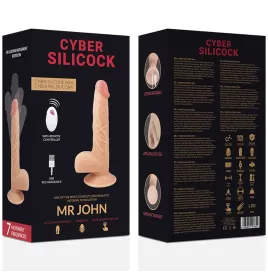 CYBER SILICOCK - REMOTE CONTROL REALISTIC MR JOHN 23.88 CM -O- 4.3 CM