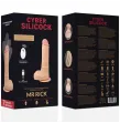 CYBER SILICOCK - TÉLÉCOMMANDE RÉALISTE MR RICK 20.9 CM -O- 4 CM CYBER SILICOCK - TÉLÉCOMMANDE RÉALISTE MR RICK 20.9 CM -O- 4 CM