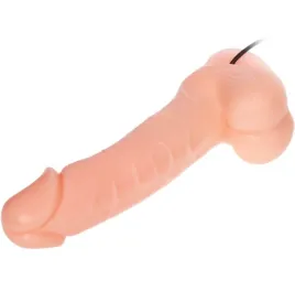 BAILE - DONG DILDO REALÍSTICO VIBRACIÓN Y ROTACIÓN 20 CM
