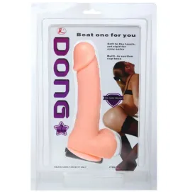 BAILE - DONG DILDO REALÍSTICO VIBRACIÓN Y ROTACIÓN 20 CM