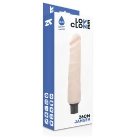 LOVECLONE - JANSEN SELBSTSCHMIERENDER VIBRATOR 26 CM -O- 4.2 CM