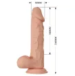 BAILE - BELLISSIMO INCONTRO BURAQ VIBRAZIONE 24 CM NATURALE BAILE - BELLISSIMO INCONTRO BURAQ VIBRAZIONE 24 CM NATURALE