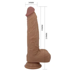 PRETTY LOVE - DILDO IN SILICONE JONATHAN 3 VIBRAZIONI 3 MISURE DI INSERIMENTO TELECOMANDO 21 CM