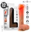MR INTENSE - DILDO VIBRANTE LOGAN IN SILICONE CON EFFETTO CALORE E TELECOMANDO 20 CM -Ø- 4,1 CM
