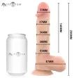 MR INTENSE - DILDO VIBRANTE LOGAN IN SILICONE CON EFFETTO CALORE E TELECOMANDO 20 CM -Ø- 4,1 CM