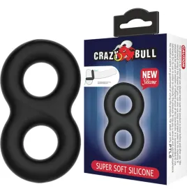 CRAZY BULL - BAGUE EN SILICONE DOUBLE INFINITY