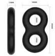 CRAZY BULL - ANELLO IN SILICONE DOPPIO INFINITO CRAZY BULL - ANELLO IN SILICONE DOPPIO INFINITO
