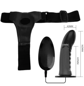 PRETTY LOVE - MARVIN STRAP ON WITH VIBRATION AND HOLLOW DILDO