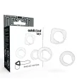 ADDICTED TOYS - SET 3 ANILLOS PENE CLEAR ADDICTED TOYS - SET 3 ANILLOS PENE CLEAR