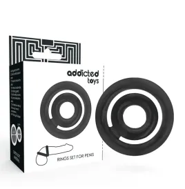 ADDICTED TOYS - POTENZ- C-RING PÉNIS NOIR
