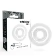 ADDICTED TOYS - POTENZ SET ANILLOS PENE CLEAR