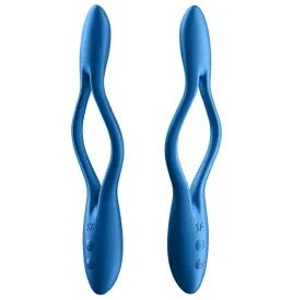 SATISFYER - ELASTIC GAME MULTI VIBRATOR BLUE