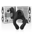 BLACKandSILVER - ANELLO VIBRATORE IN SILICONE 3 MOTORI RICARICABILE NERO BLACKandSILVER - ANELLO VIBRATORE IN SILICONE 3 MOTORI RICARICABILE NERO