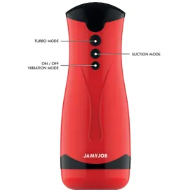 JAMYJOB - MASTURBADOR DE SUCCIÓN Y VIBRACIÓN DAMERON