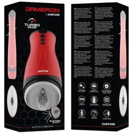 JAMYJOB - MASTURBADOR DE SUCCIÓN Y VIBRACIÓN DAMERON