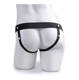 FETISH FANTASY SERIES - IMBRACATURA REGOLABILE PENE REALISTICO CON SFERE SQUIRTING 19 CM