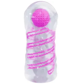 PRETTY LOVE - FANTASY MALE MASTURBATOR WITH INTERNAL SPIRAL AND TRANSPARENT BALLS