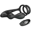 PRETTY LOVE - MARSHALL PENIS RING WITH VIBRATORY ANAL PLUG WITH REMOTE CONTROL PRETTY LOVE - MARSHALL PENIS RING WITH VIBRATORY ANAL PLUG WITH REMOTE CONTROL