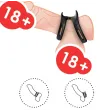 ARMONY - DUALRING DOPPELTER ELASTISCHER RING SCHWARZ ARMONY - DUALRING DOPPELTER ELASTISCHER RING SCHWARZ