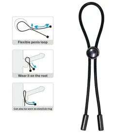 PRETTY LOVE - CORD PENIS RING AND TESTICLES