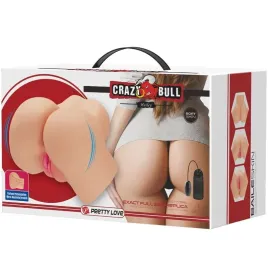 CRAZY BULL - VAGINA Y ANO REALÍSTICOS VIBRADOR HAILEY
