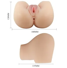CRAZY BULL - REALISTIC VAGINA AND ANUS MILA VIBRATOR