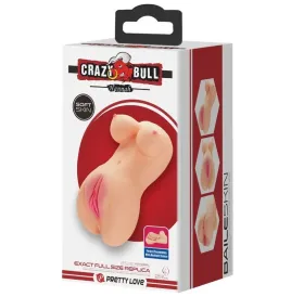 CRAZY BULL - REALISTIC VAGINA AND ANUS HANNAH VIBRATOR