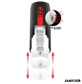 JAMYJOB - PHANTOM AUTOMATIC VAGINA MASTURBATOR 5 SUCTION AND THRUST MODES