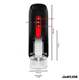 JAMYJOB - PHANTOM AUTOMATIC VAGINA MASTURBATOR 5 SUCTION AND THRUST MODES
