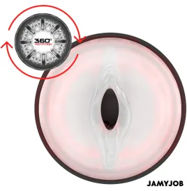 JAMYJOB - CYCLONE AUTOMATIC VAGINA MASTURBATOR 10 ROTATION AND THRUST MODES