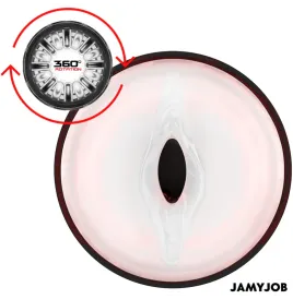 JAMYJOB - STORM AUTOMATIC VAGINAL MASTURBATOR WITH 10 MODES, ROTATION AND PUSHING