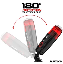 JAMYJOB - STORM AUTOMATIC VAGINAL MASTURBATOR WITH 10 MODES, ROTATION AND PUSHING