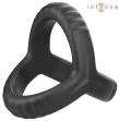 INTENSE - CARSON DOPPIO ANELLO PER PENE IN SILICONE MODELLO NERO 4 INTENSE - CARSON DOPPIO ANELLO PER PENE IN SILICONE MODELLO NERO 4