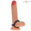 INTENSE - CARSON DOUBLE SILICONE PENIS RING BLACK MODEL 4 INTENSE - CARSON DOUBLE SILICONE PENIS RING BLACK MODEL 4