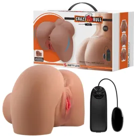 CRAZY BULL - MILA VIBRATEUR FESSIER AVEC CONTRÔLE RÉALISTE DU VAGIN ET DE LANUS À TÉLÉCOMMANDE