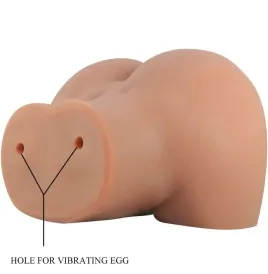 CRAZY BULL - MILA VIBRATOR BUTT WITH REALISTIC VAGINA AND ANUS CONTROL REMOTO